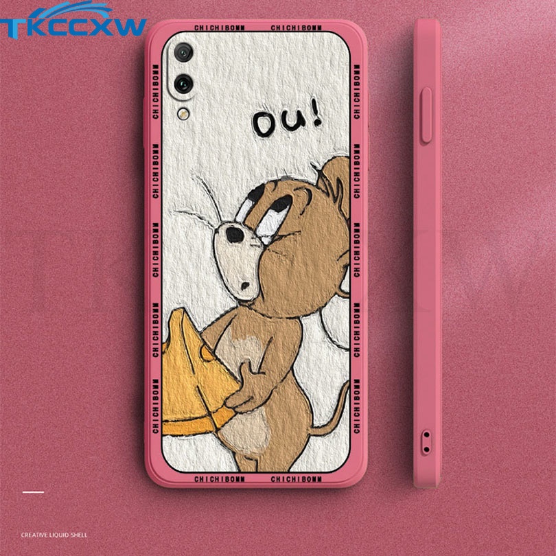 Ốp Điện Thoại Silicon Chống Sốc Họa Tiết Hoạt Hình Cho Huawei Nova 3i Nova 4e Nova 7i Nova 5T Y7A Y9S Y6P Y7 Pro 2019
