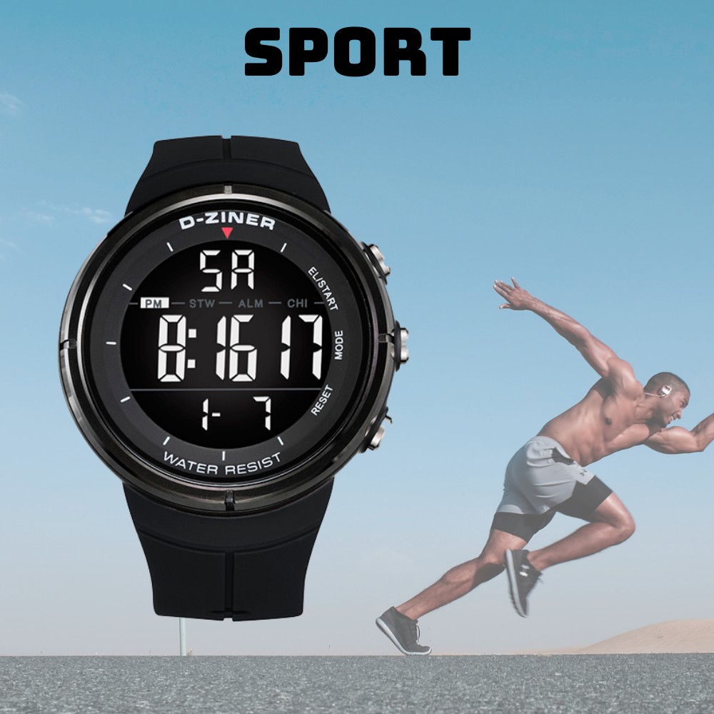Đồng hồ nam điện tử thể thao chính hãng cao cấp D-ZINER 8163 chống nước 30M full box | BigBuy360 - bigbuy360.vn