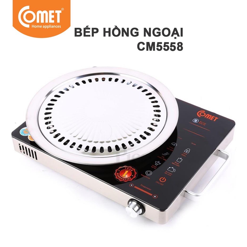 Bếp hồng ngoại nút cảm ứng COMET - CM5558