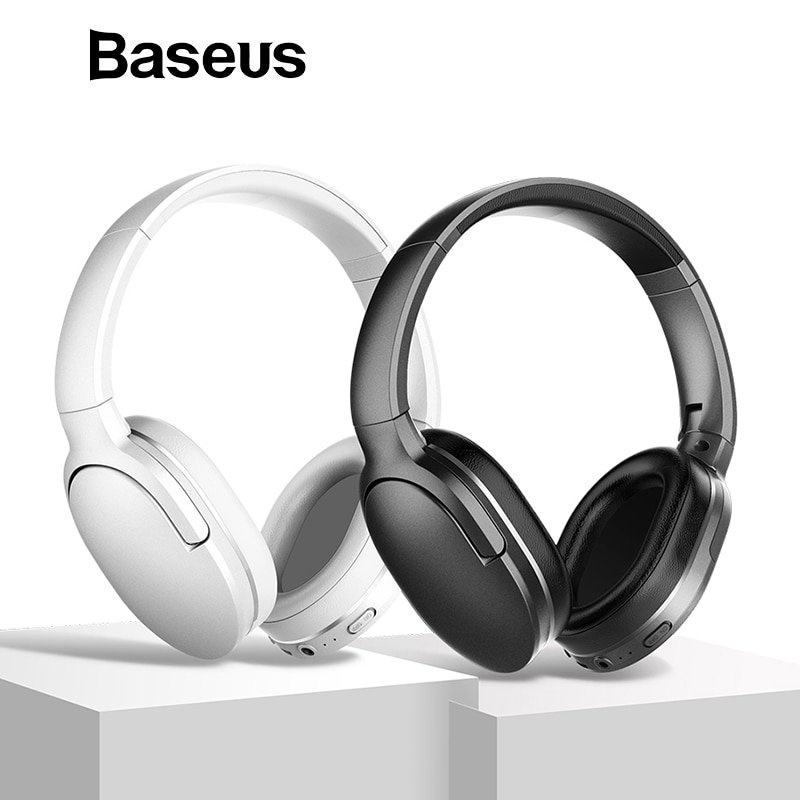 Tai Nghe Chụp Tai Không Dây Cao Cấp Baseus Encok D02 Pro Stereo ,Pin Li-ion 450mAh, Bluetooth 5.0, (NGD02-C01)