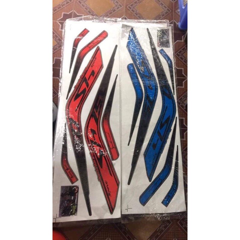 Tem SH sườn(2017-2019) nhiều màu lựa chọn tem 3 lớp chống phai màu