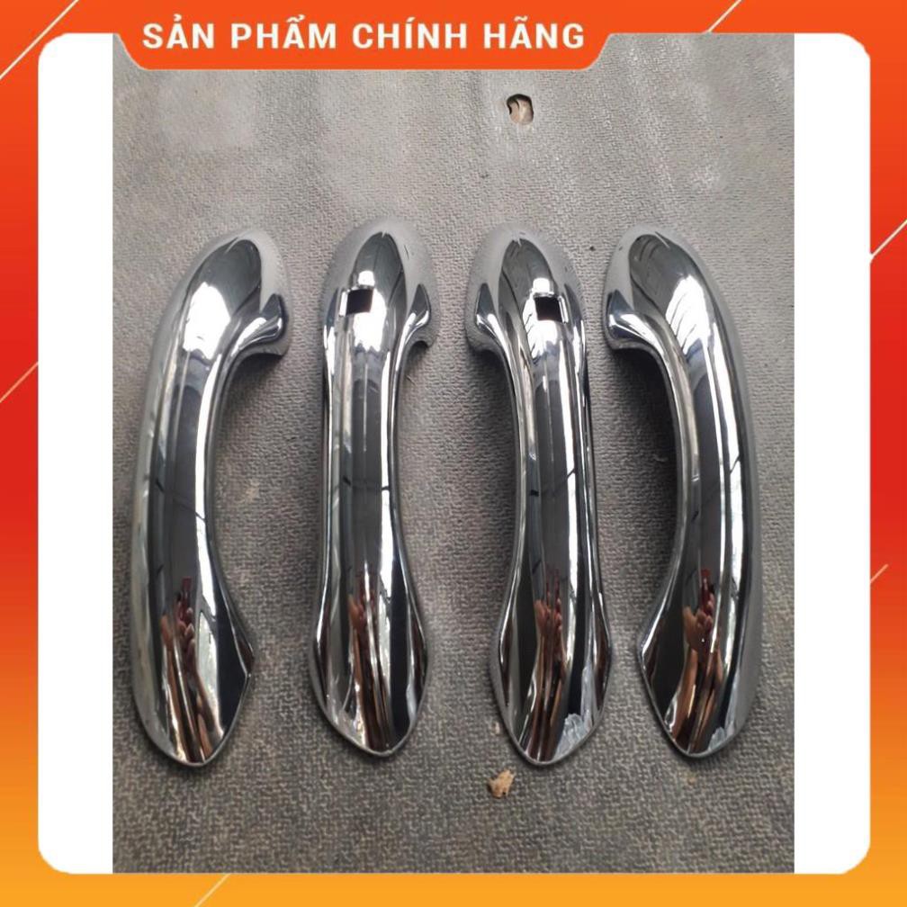 Shop bán sp  Bộ 4 Ốp Tay năm cửa Mạ crom Xe Hyundai Santafe form 2019 ảnh thật