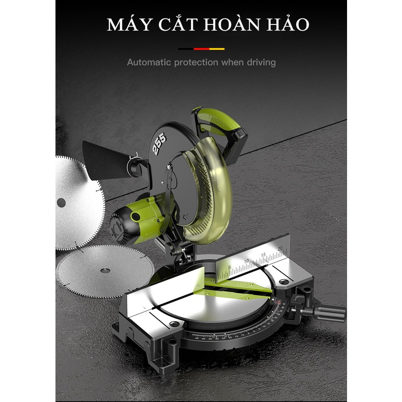 Máy Cưa Nhôm 2600W, Máy Cắt Góc 45 Độ, Máy Cắt Mộng – Một Sản Phẩm Của Zhipu