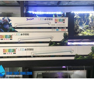 Đèn led xml cho bể cá cảnh, bể thủy sinh 30cm, 40cm,80cm.