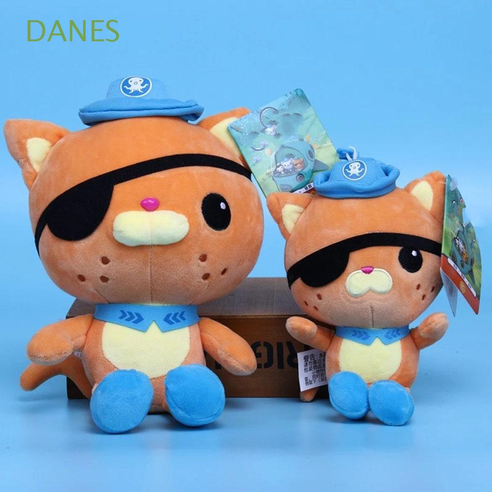 DANES Captain Stuffed Toys Sherrington Christmas Present Octonauts Plush Toys Girl Toy Party Gift Kidstein Birthday Present Dashi Kids Cartoon Doll