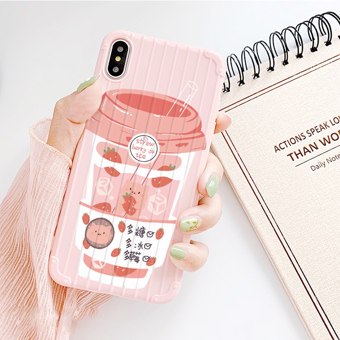 Ốp lưng iphone Ice Fruit sọc 3D chống va đập 5/5s/6/6plus/6s/6splus/7/7plus/8/8plus/x/xs/11/12/pro/max/plus/promax | BigBuy360 - bigbuy360.vn