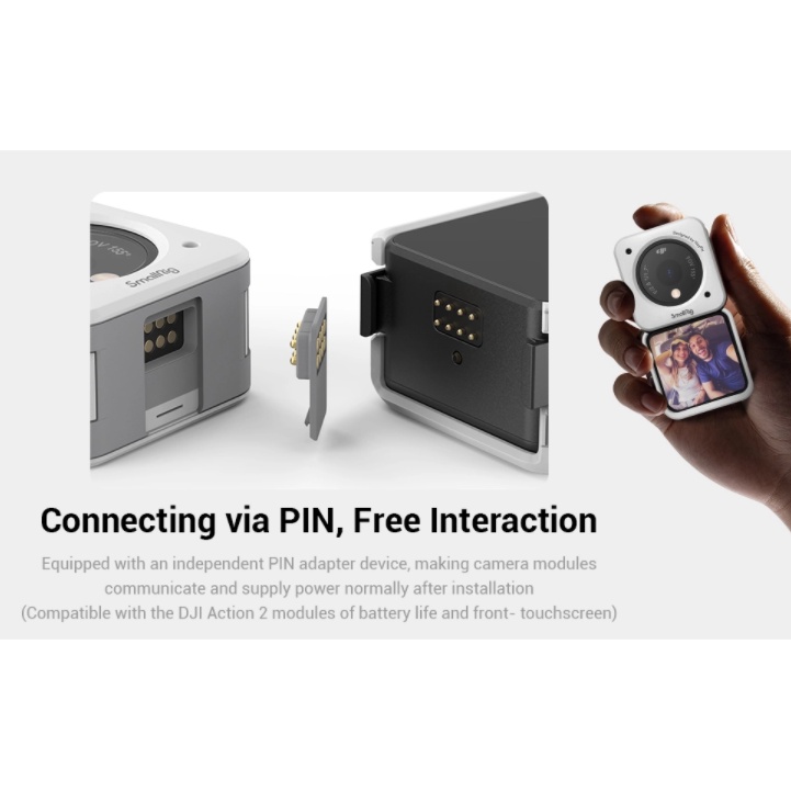 SmallRig DJI Action2 Magnetic Case 3626  hoặc 3627