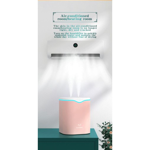 Máy Phun Sương Làm Ẩm Không Khí Dung Tích 2l 2000 Mah Yumcute | BigBuy360 - bigbuy360.vn