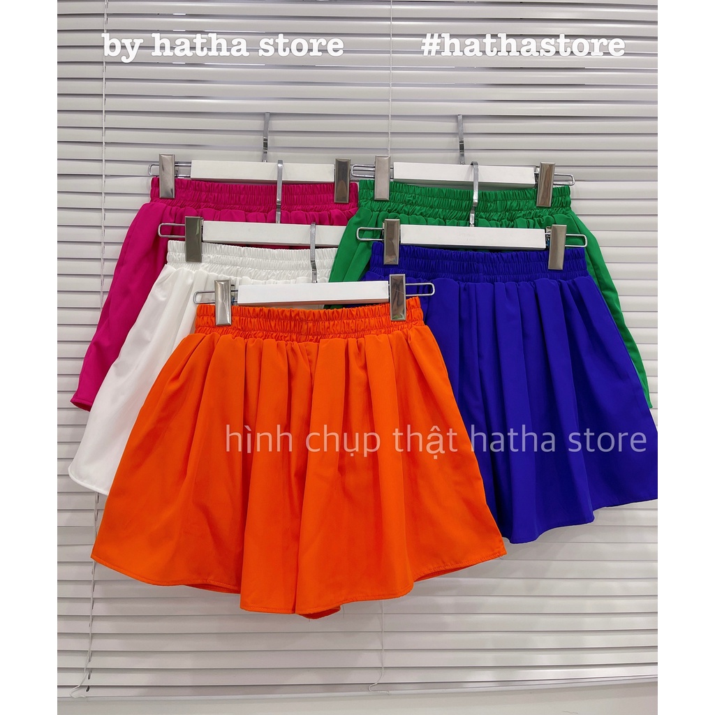 QUẦN SHORT PHỒNG 2 LỚP FREESIZE FULL COLOR KÈM ẢNH THẬT