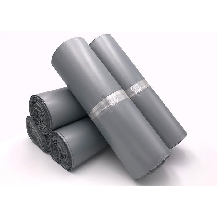 Túi Đóng Hàng Niêm Phong Cao Cấp size 20x30 Màu Xám Bạc WINWIN4VIC Gói Hàng Niêm Phong Tiện Lợi, Combo 100 Túi 1 Cuộn