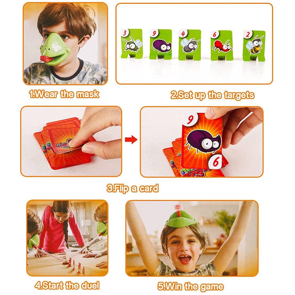 SUSANS Đồ Chơi Bắt Côn Trùng Để Bàn Vui Nhộn Cho Bé