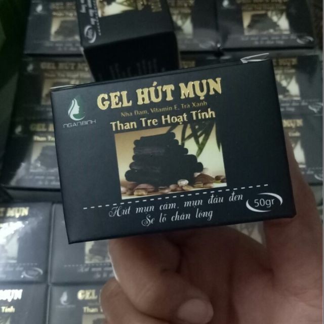 Gel Hút Mụn Than Tre Hoạt Tính - đánh bay mụn đầu đen