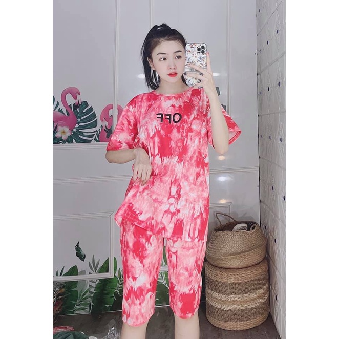 Set Bộ Quần Áo Ngố In Loang Hot Trend Size 40~70kg