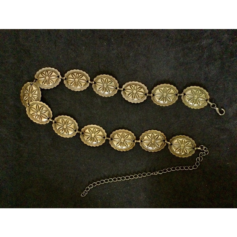 Thắt lưng tua rua vintage, boho