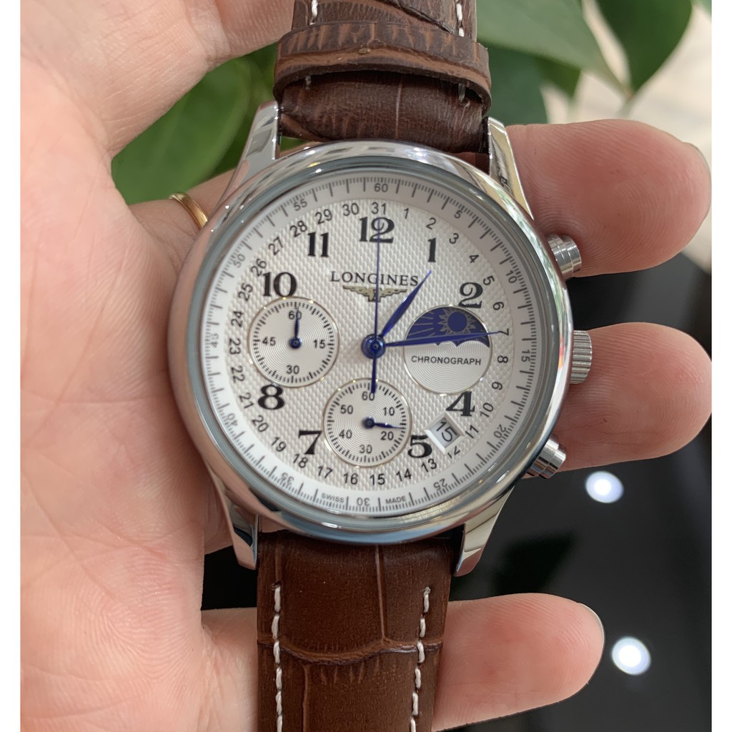 Đồng hồ nam - LONGINES - Đồng hồ dây da cao cấp