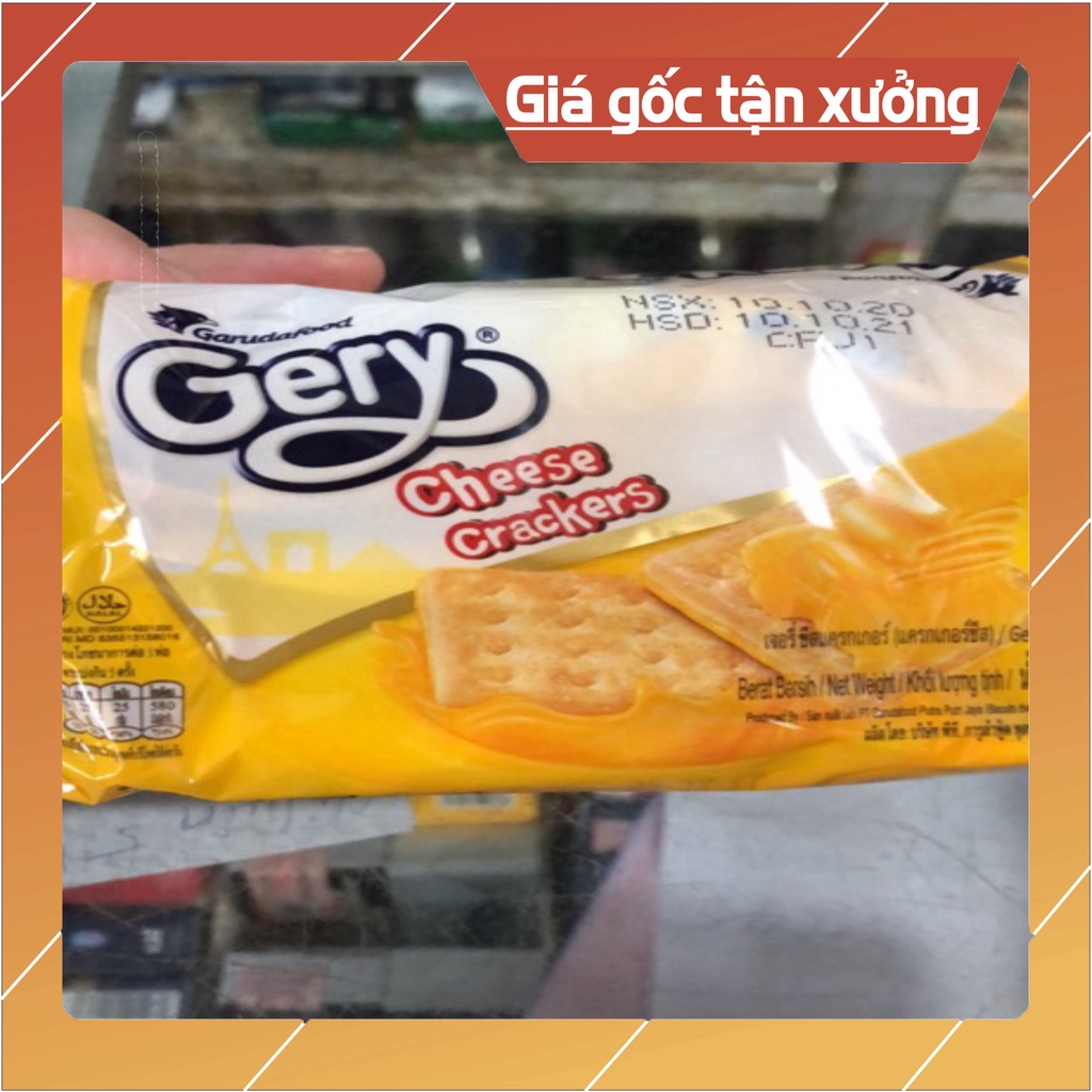 Bánh Quy Phô Mai Gery Cheese Cracker Gói 100g