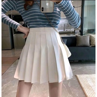 Chân Váy Tennis Nữ Xếp Ly Dáng Chữ A Chất Tuyết Mưa Chéo Thời Trang Hàn Quốc CinZy SG
