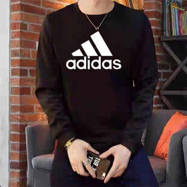 Áo nỉ nam thu đông adidas, áo sweater nam nữ thời trang năng động phong cách Hàn Quốc