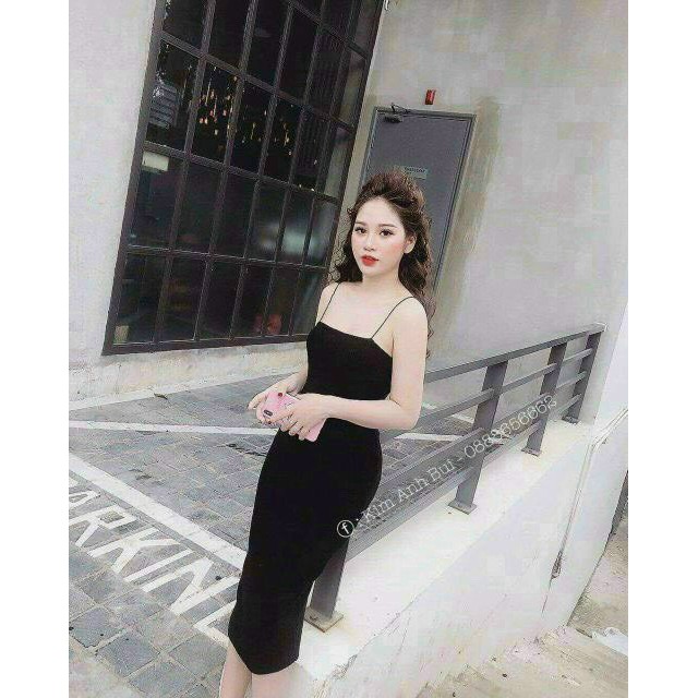 Váy Body Dáng Ôm, Đầm Dáng Ôm Chất Đẹp Thun Co Giãn mới về mặc nên Xinh Đẹp Sang KH005 01 01 001