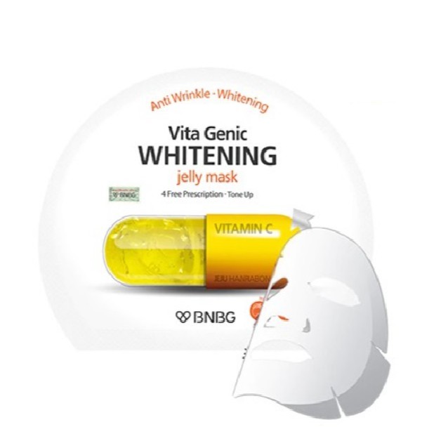 Combo 4 mặt nạ dưỡng da toàn diện BNBG Vita Genic Jelly Mask 30mlx4