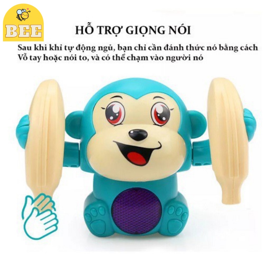 [FREESHIP HCM] Đồ Chơi Trẻ Em Khỉ Nhào Lộn Giải Trí Cho Trẻ Sơ Sinh Trẻ Nhỏ - Khỉ Con Nhào Lộn Đáng Yêu Siêu Rẻ Bee Shop