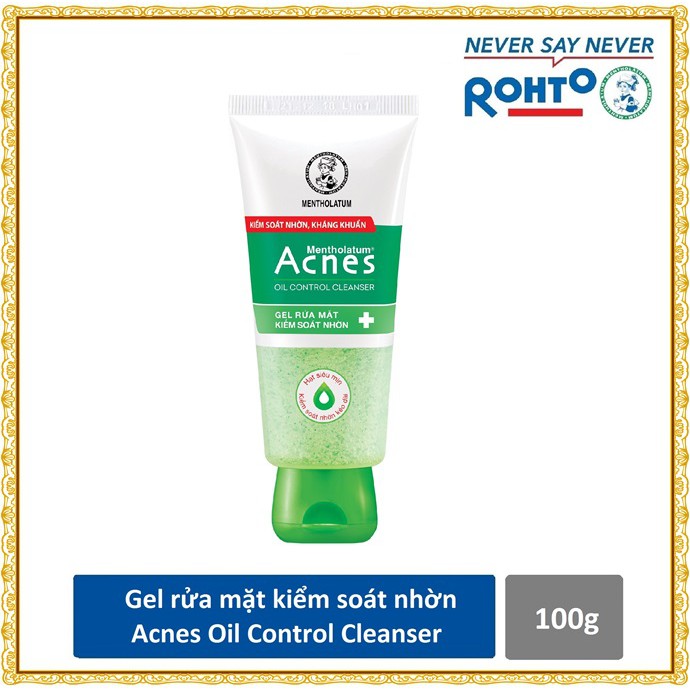 Gel Rửa Mặt { CHÍNH HÃNG } Acnes Oil Control Cleanser - 100g