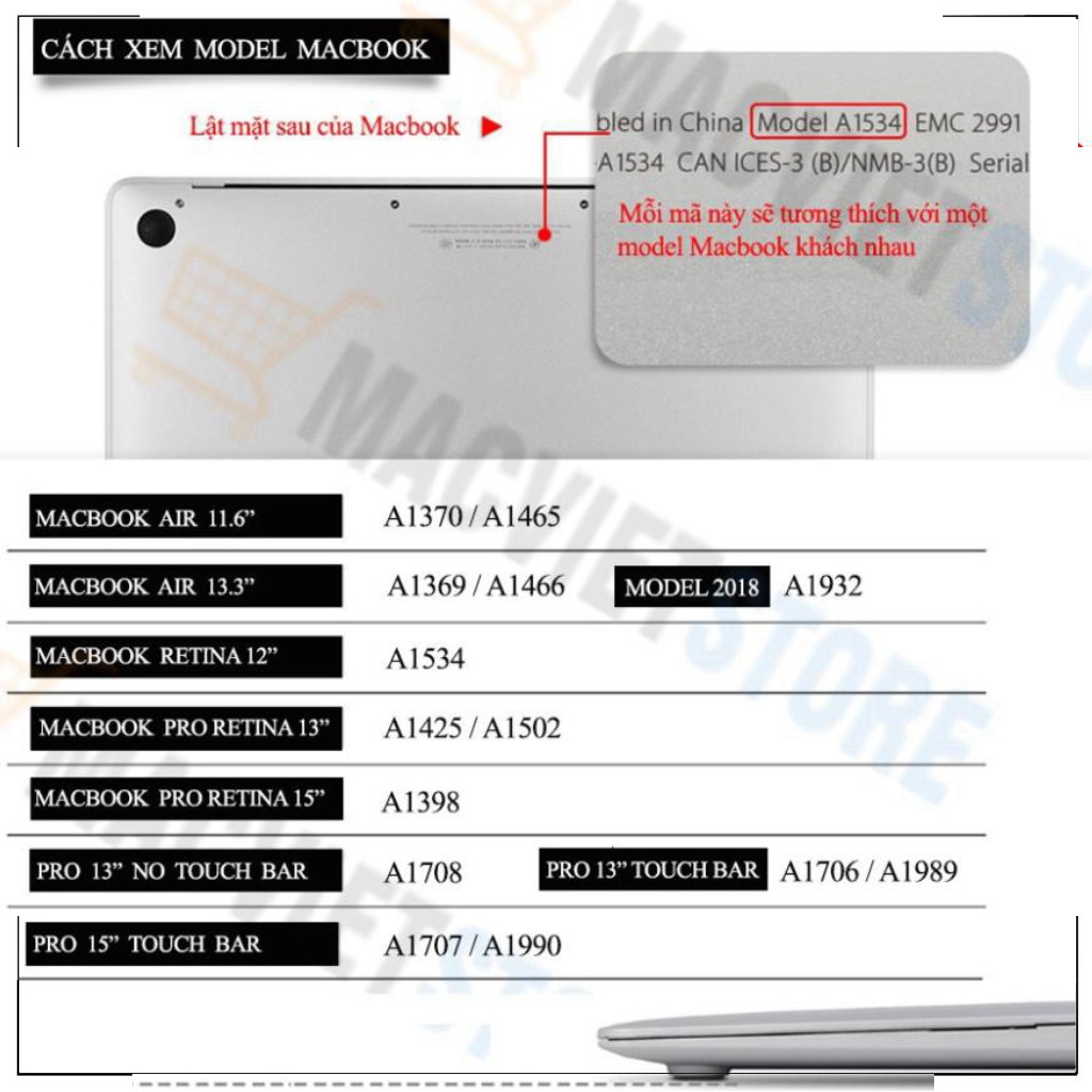 Bộ Dán Kê Tay Kèm Trackpad Full Viền Macbook Chính Hãng JRC-4 Màu  ✪ 𝐌𝐚𝐜𝐛𝐨𝐨𝐤𝐬𝐭𝐨𝐫𝐞𝟗