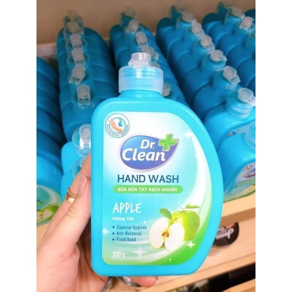 Nước rửa tay Dr Clean 200 gr