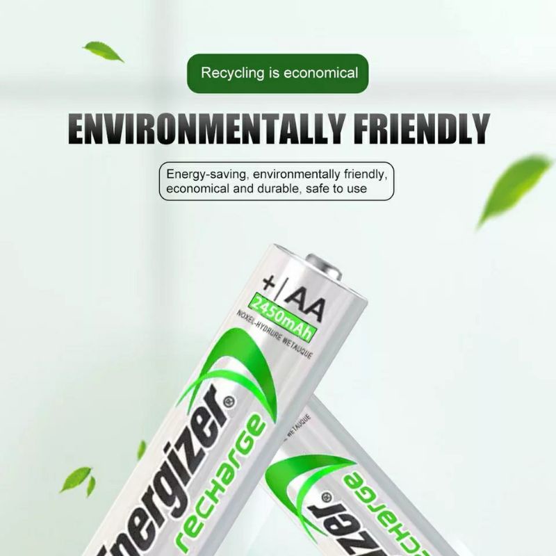 Bộ 2 Pin sạc Energizer AA (2A) 2000 mAh 1.2V