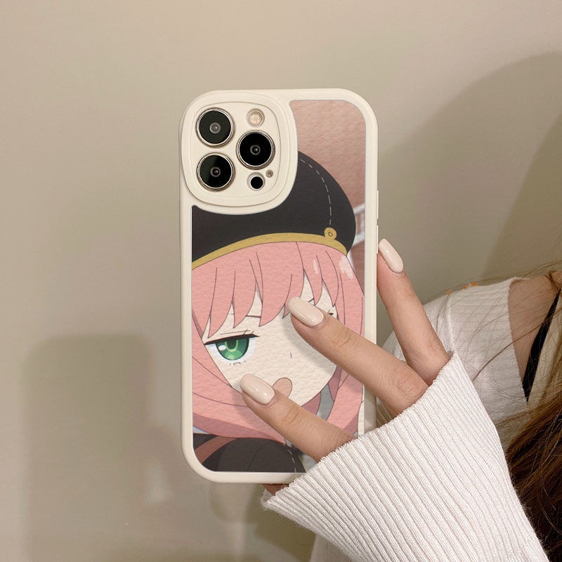 SPY X FAMILY Anya Ốp Điện Thoại Họa Tiết Phim Hoạt Hình Cho iPhone 13 12 11 pro promax x xs xsmax xr 7 8 plus