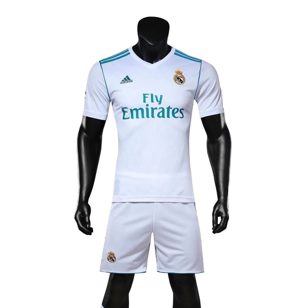 Áo Thun Đá Banh Đội Tuyển Real Madrid 2017-2018 Đồng Phục Kỷ Niệm 7 Cristiano Ronaldo