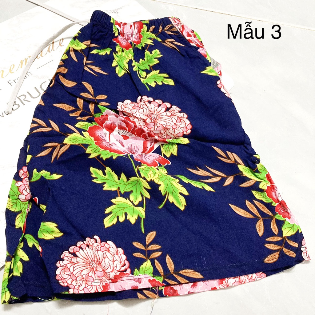 Quần đùi nữ từ 50-55kg vải lanh tole - Quần short nữ - QU26