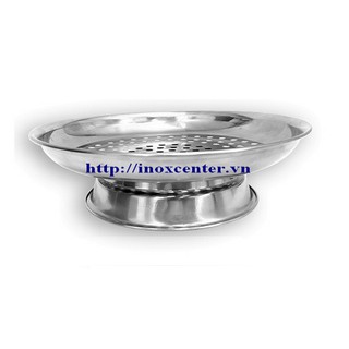 Vỉ hấp, dĩa hấp, xửng hấp inox có đế