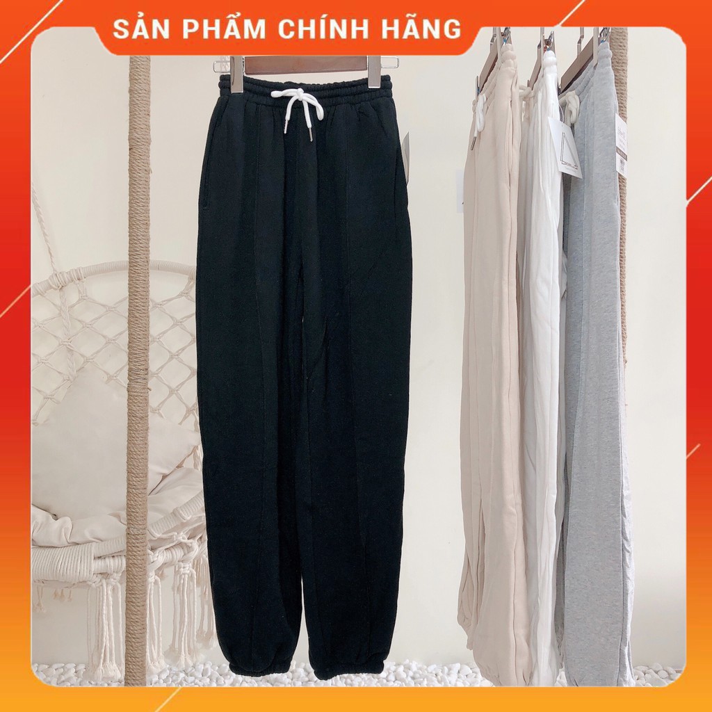 [ MÃ - BROWBTNT1 - SALEOFF 10%]   QUẦN  JOGGERS  TRƠN  BÓ  ỐNG  CHUN CỰC  NGẦU  BROWN.studio   [ HÀN