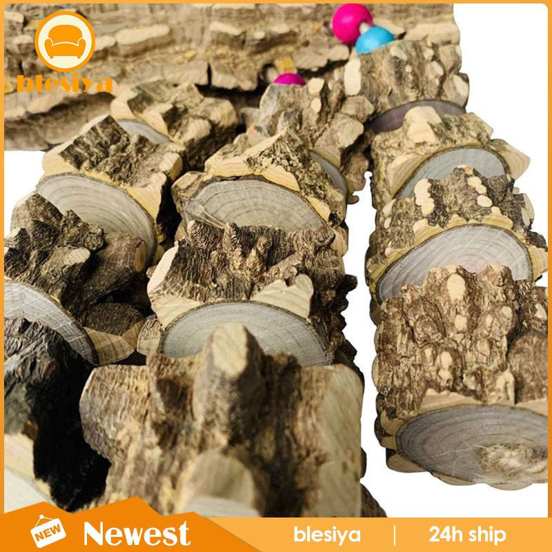 Đồ chơi gặm bằng gỗ tự nhiên cỡ lớn cho vẹt