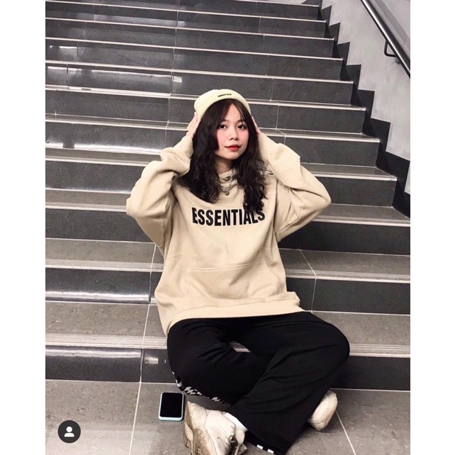 [RẺ VÔ ĐỊCH] Hoddie nỉ chữ hai mẫu màu nude from thụng (hàng sẵn) | BigBuy360 - bigbuy360.vn