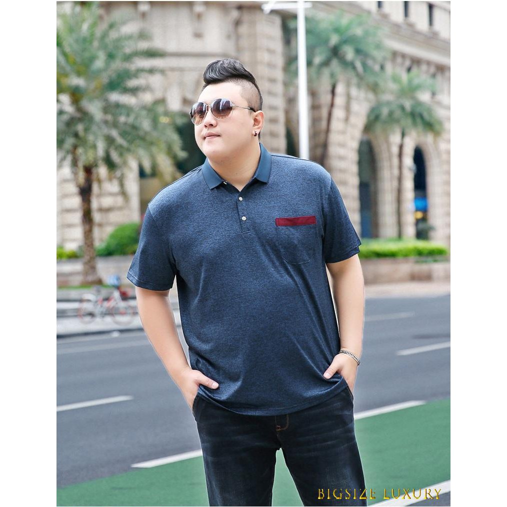 ÁO THUN CÓ CỔ BIG SIZE ( ẢNH THẬT )