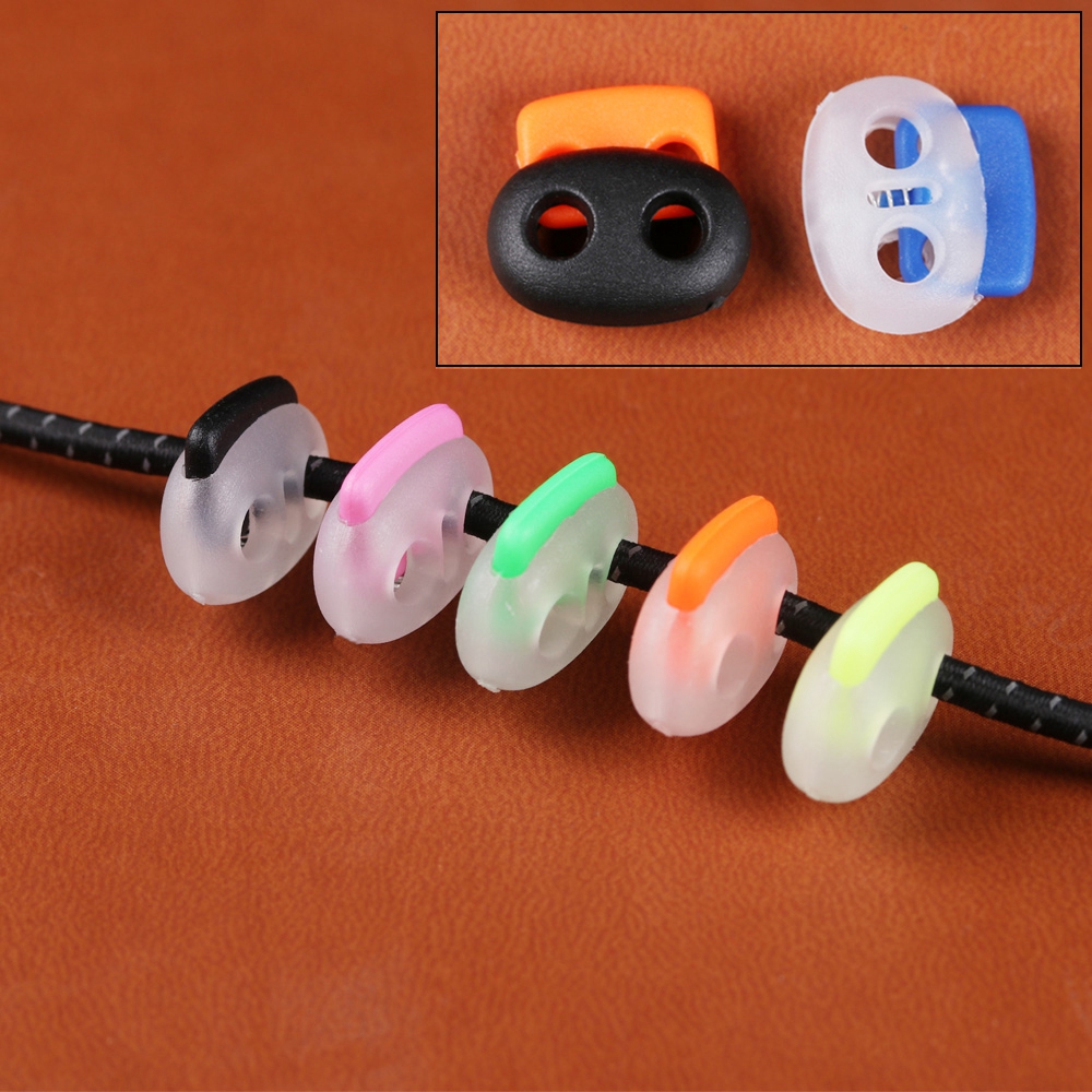 Set 10 nút chặn dây rút 18.5x17mm bằng nhựa tiện dụng