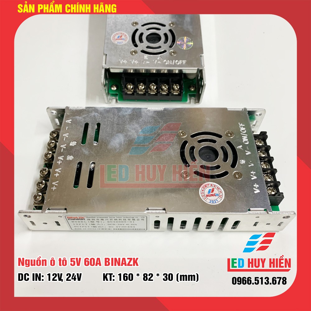 Nguồn ô tô 5v 60A. 50A, 40A, 30A, 20A, 10A ( Nguồn hạ áp 5V10A, 5V 20A, 5V30A, 5V40A, 5V60A)