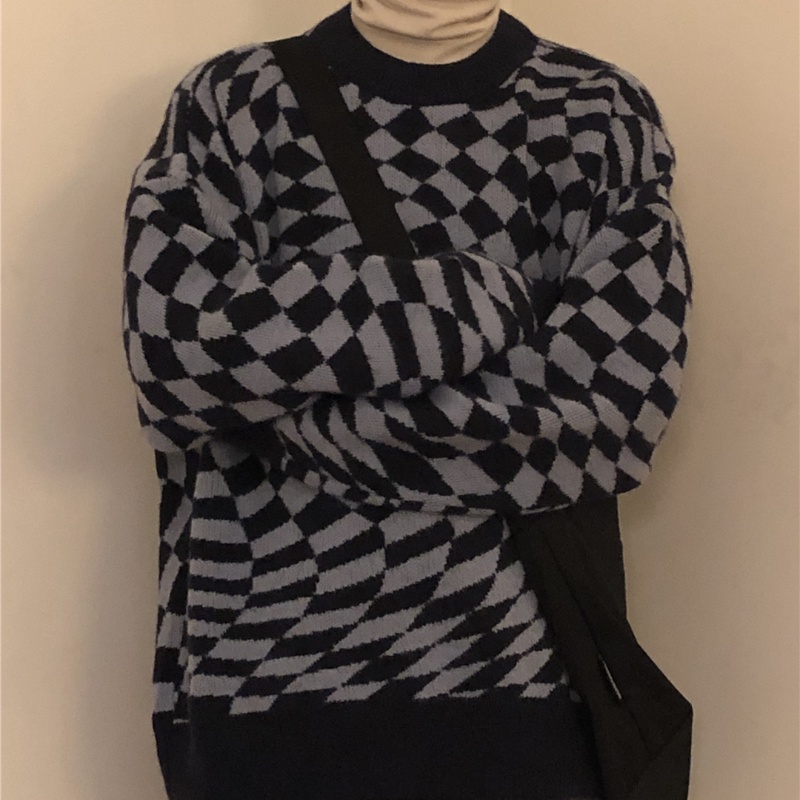 ✦AFFLIGA✦ Áo Sweater Dáng Rộng Mềm Mại Thời Trang Thu Đông Dành Cho Cặp Đôi