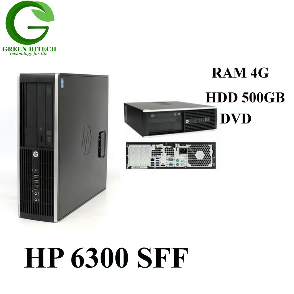 Máy tính để bàn HP 6300 i3 -3220/ I5-3570 / G840,, ram 4G,, HDD 500GB - HP 600G1-ProDesk