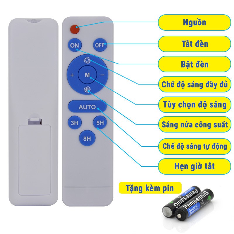 Đèn năng lượng mặt trời có điều khiển chống nước IP67 công suất 40-300W