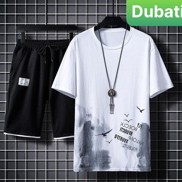 BỘ THỂ THAO NAM BẦY LOANG CHIM, ĐỒ BỘ QUẦN ÁO MÙA HÈ CỘC TAY VẢI VIP PRO MÙA HÈ- DUBATI FASHION