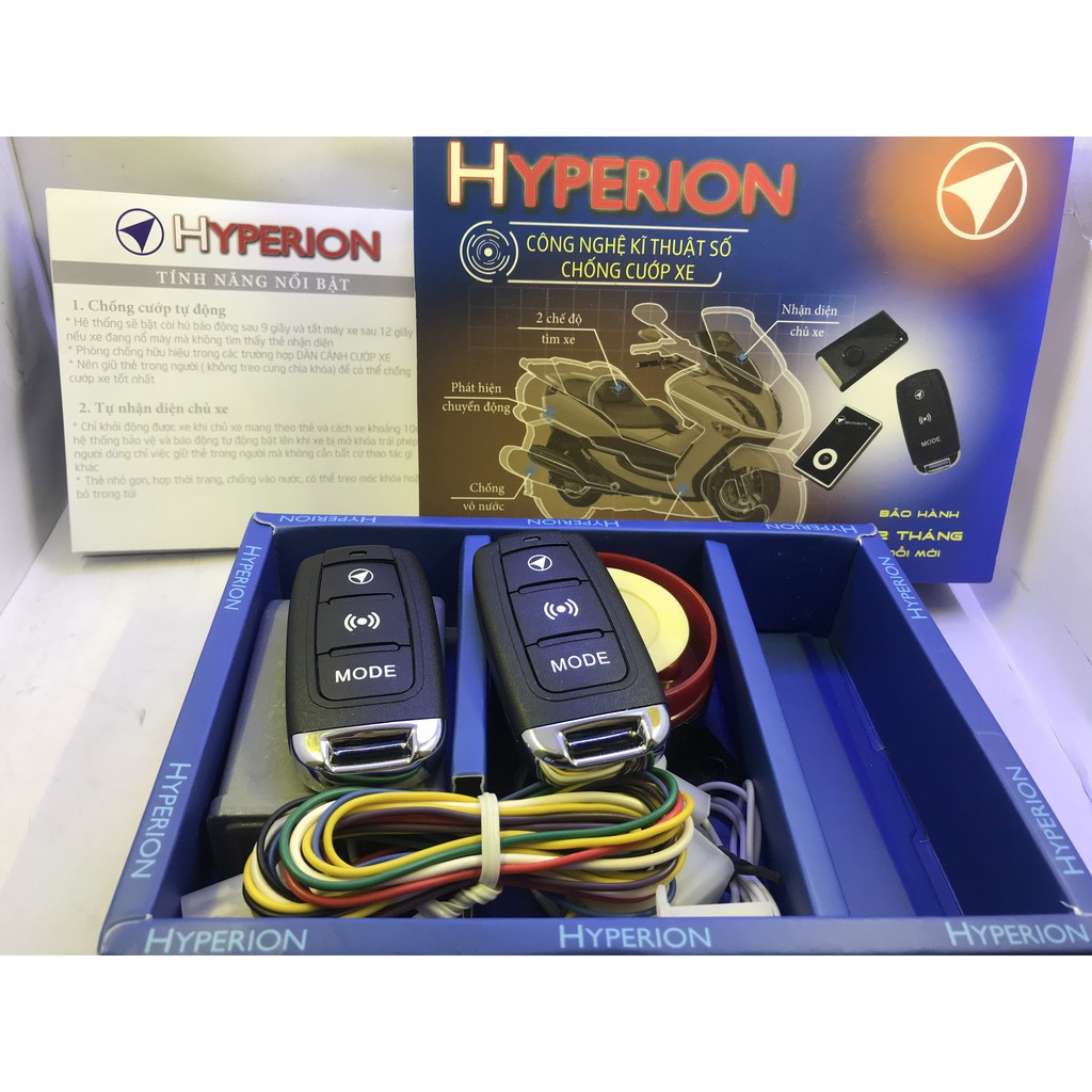 Khóa chống trôm Hyperion 2020