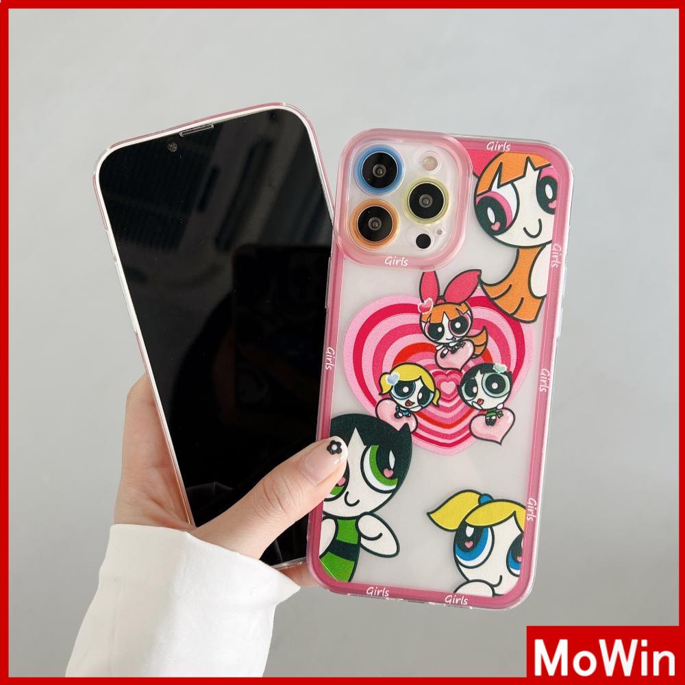 Ốp điện thoại silicon mềm họa tiết hoạt hình chống sốc thích hợp cho iPhone 13 Pro Max /12 Pro Max /11 /7 Plus