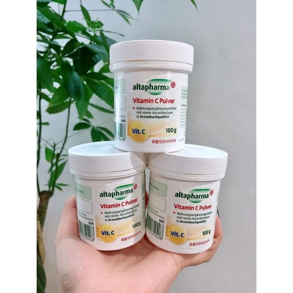 Bột Vitamin C tinh khiết ALTAPHARMA Đức