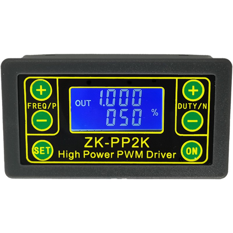 ZK-PP2K PWM DC 3.3 ~ 30V 12V 24V Bộ điều chỉnh tốc độ động cơ 8A 150W có thể điều chỉnh LED Dimmer Tần số tần số nhiệm vụ