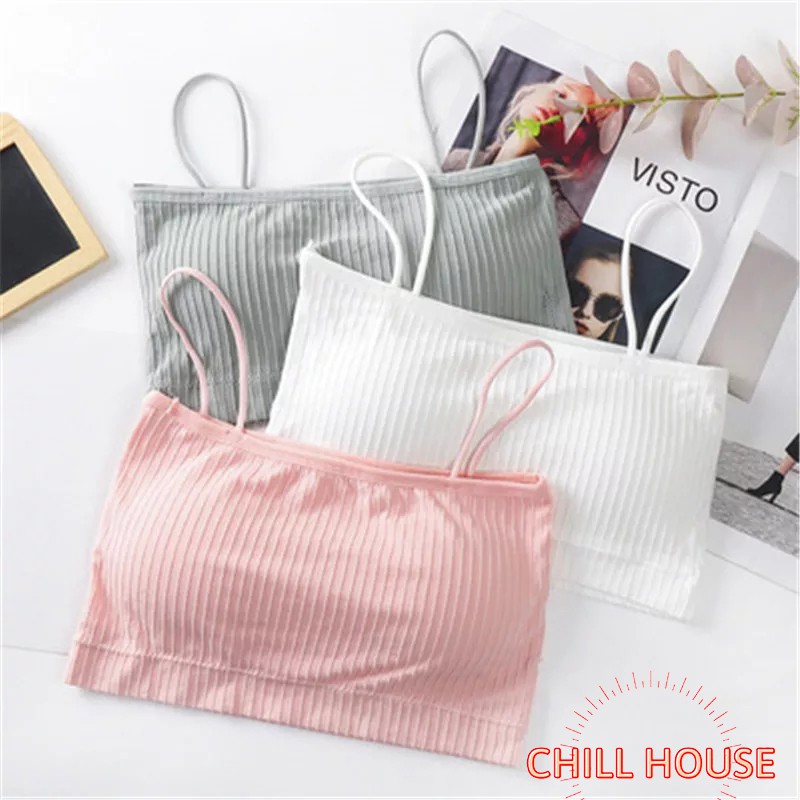 Sỉ 10 bra ống co giãn siêu sinh B809 (ghi chú màu) - CHILLHOUSE