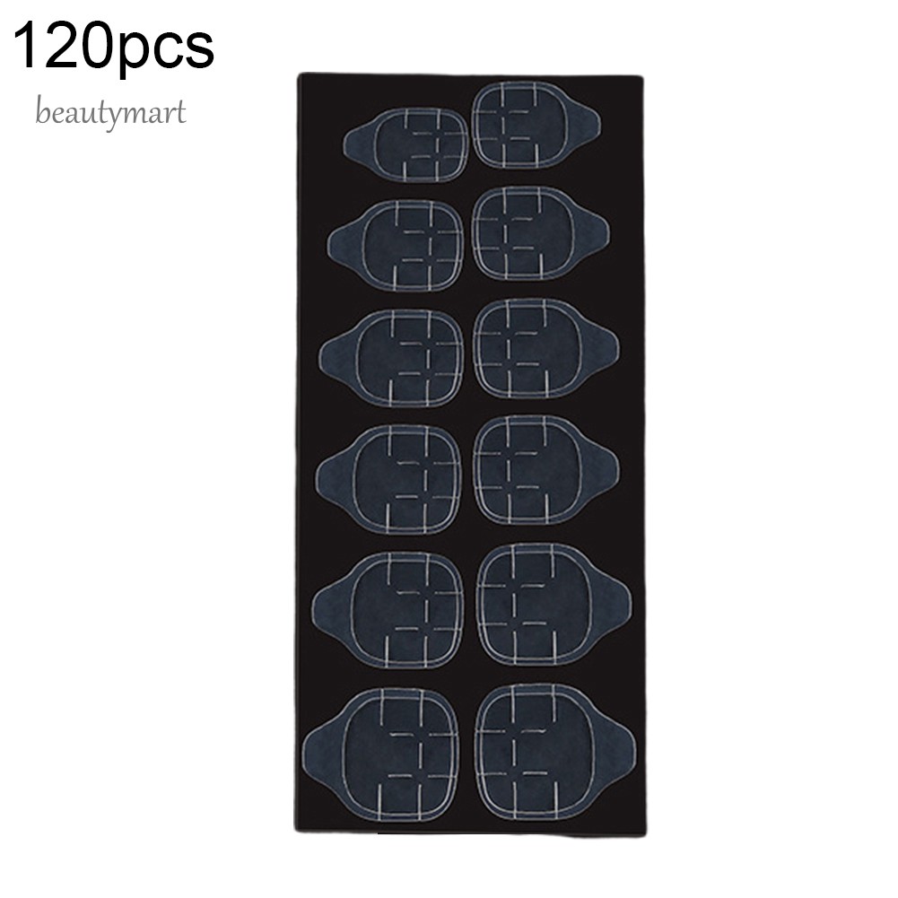 [Hàng mới về] set 120 miếng dán trong suốt dùng trang trí móng tay