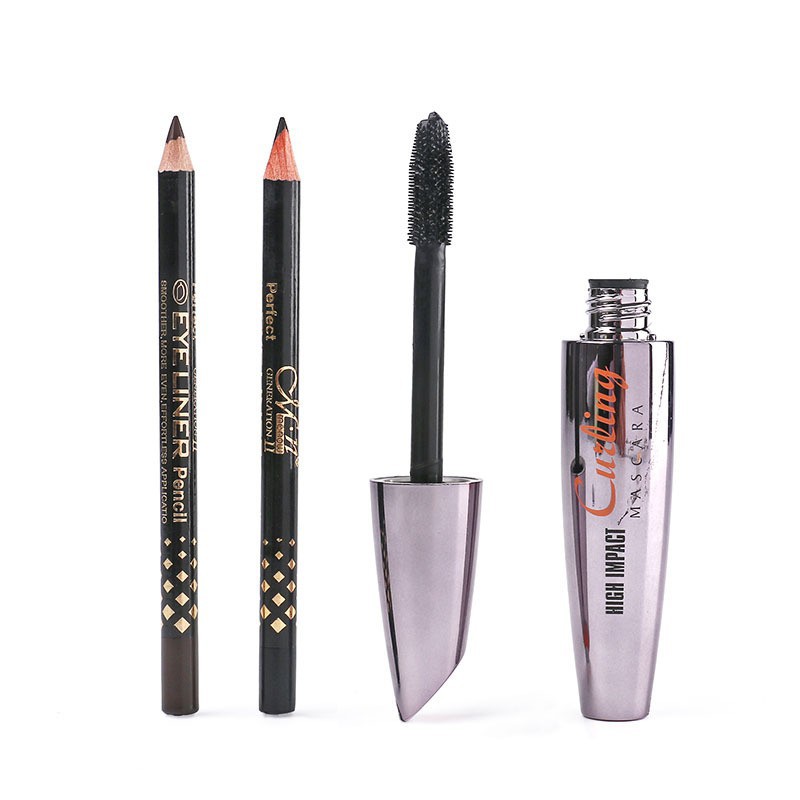 Set Mascara Và Bút Kẻ Mắt 3D Chống Thấm Nước Cao Cấp